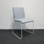 Lande Ray Vergaderstoelen | Eetkamerstoelen | Lichtgrijs, Gebruikt, Ophalen of Verzenden, Metaal, Grijs