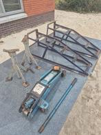 Autokrik en stunt set te koop, Ophalen, Gebruikt