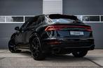 Audi Q8 4.0 TFSI RS Q8 quattro |Pano |B&O Adv |Keramische |R, Auto's, Audi, Automaat, Gebruikt, Met garantie (alle), Zwart