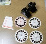Vintage Viewmaster Sawyer Made in Belgium+De Vliegende Smurf, Verzenden