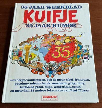 Kuifje 35 Jaar Humor - Lombard Uitgave - Hardcover, Boeken, Stripboeken, Gelezen, Eén stripboek, Ophalen of Verzenden