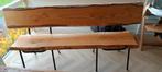 Robuuste eettafelbank, Huis en Inrichting, Banken | Bankstellen, Ophalen, Minder dan 75 cm, 150 tot 200 cm, Driepersoons