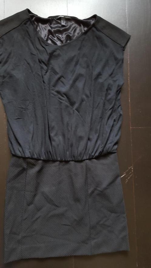 Nieuw: Mango apart zwart jurkje maat S, Kleding | Dames, Jurken, Nieuw, Maat 36 (S), Zwart, Boven de knie, Verzenden