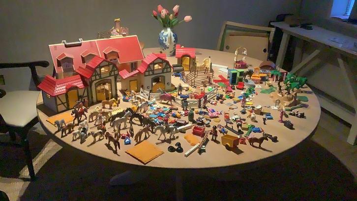 Paarden manege , heel veel, Kinderen en Baby's, Speelgoed | Playmobil, Los playmobil, Ophalen of Verzenden
