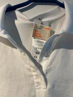 Oui for linnen lovers - wit shirt met kraagje, Wit, Maat 42/44 (L), Ophalen of Verzenden, Korte mouw