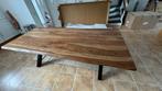 Eettafel (Boomstam), Huis en Inrichting, Tafels | Eettafels, Ophalen, 50 tot 100 cm, Vijf personen of meer, Metaal