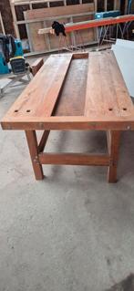 nooitgedacht   werkbank Sidetable, Ophalen, Gebruikt, Bankschroef