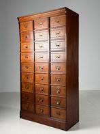 Apothekerskast ladekast kleppenkast antiek, Ophalen, 5 laden of meer, Eikenhout, Zo goed als nieuw