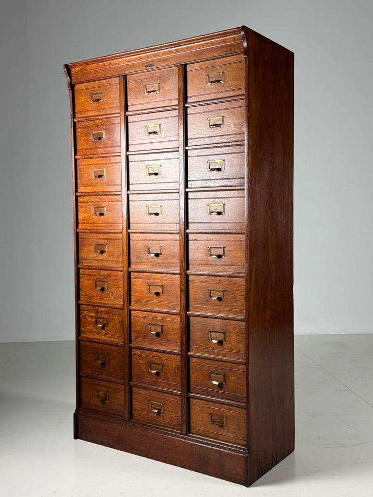 Apothekerskast ladekast kleppenkast antiek, Huis en Inrichting, Kasten | Ladekasten, Zo goed als nieuw, Minder dan 100 cm, 25 tot 50 cm