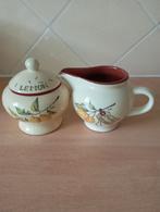 Jet ter Steege suiker & melkkannetje Lemon, Huis en Inrichting, Keuken | Servies, Ophalen of Verzenden, Zo goed als nieuw, Overige stijlen
