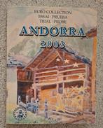 Andorra probe euromuntset 2003, 1 ct. t/m 2 euro, Verzenden, Overige landen, Overige waardes, Setje