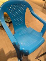 Blauwe kinderstoel - Perfecte staat!, Kunststof, Blauw, Ophalen of Verzenden, Zo goed als nieuw