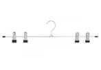Metalen klemhanger kleerhanger met vier klemmen antislip, Ophalen of Verzenden, Zo goed als nieuw, Metaal