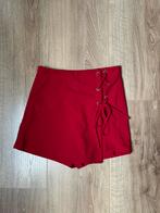 Red/burgundy mini skort with ties, Kleding | Dames, Ophalen of Verzenden, Zo goed als nieuw, Maat 36 (S), Boven de knie