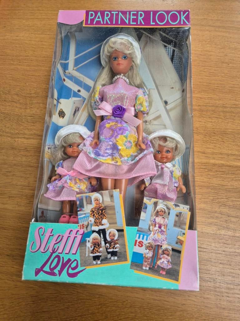 Steffi Love Partner Look Pop en 2 baby's, Ophalen of Verzenden, Nieuw, Barbie