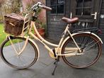 Mooie witte Damesfiets met Mand, Versnellingen, Ophalen, Overige merken, 53 tot 56 cm