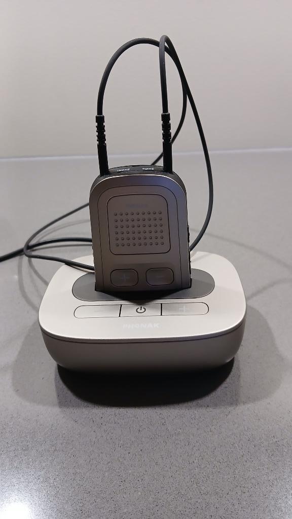 Phonak Compilot II en Phonak TV Link II  / complete set, Diversen, Verpleegmiddelen, Zo goed als nieuw, Verzenden