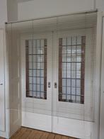 2 aluminium jaloezieën 25 mm (of per stuk); 160b x 150h, Huis en Inrichting, Grijs, Gebruikt, 100 tot 150 cm, 150 tot 200 cm