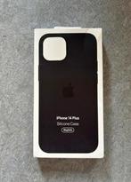 Apple iPhone 14 Plus MagSafe Siliconen Case - Zwart, Ophalen of Verzenden, Nieuw, IPhone 14 Plus, Frontje of Cover