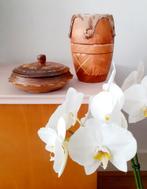 Vintage houten trommeltje, Ophalen of Verzenden