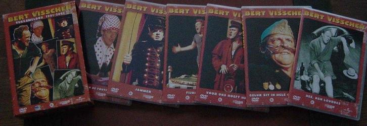 Bert Visscher Visser DVD 's - hoeft niet in 1 koop, Cd's en Dvd's, Dvd's | Cabaret en Sketches, Zo goed als nieuw, Stand-up of Theatershow