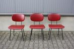 Oude originele Gispen 116 stoelen ( 4x) Wim Rietveld, Huis en Inrichting, Stoelen, Ophalen, Gebruikt, Vier, Gispen