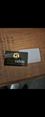 Diner kado kaart met een waarde van 100 euro, Tickets en Kaartjes, Twee personen, Cadeaubon