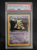 Pokemon Dark Alakazam Team Rocket PSA 8, Ophalen of Verzenden, Zo goed als nieuw, Losse kaart