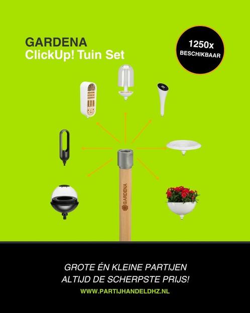 Gardena ClickUp! Tuin Set, Tuin en Terras, Fakkels, Nieuw, Ophalen