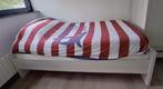 1-persoonsbed/logeerbed in goede staat! (incl. 2 matrassen), Ophalen, 90 cm, Eenpersoons, Wit