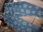 Gave jeans met print. Maat xl, Kleding | Dames, Grote Maten, Ophalen of Verzenden, Zo goed als nieuw, Blauw, Broek of Spijkerbroek