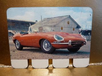 METALEN PLAATJE: JAGUAR TYPE  E  ( van Biekens) beschikbaar voor biedingen