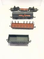 Minitrix wagons en rails - Alles in 1 koop!, Gebruikt, Gelijkstroom, Trix, Wagon