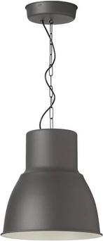 2x groot formaat IKEA HEKTAR hanglamp, Ophalen, Gebruikt, Metaal, Minder dan 50 cm
