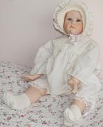 Porseleinen vintage babypop - 60cm lang, Ophalen, Gebruikt, Babypop, Levensecht of Reborn