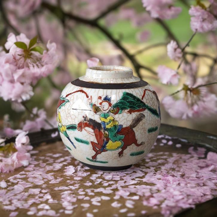 Nanking Gemberpot 1920-1950, Antiek en Kunst, Antiek | Porselein, Verzenden