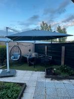 Garden Impressions Hawaii Deluxe Antraciet 300x300cm, Tuin en Terras, Parasols, Ophalen, Kantelbaar, 2 tot 3 meter, Zweefparasol