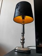 Mooie Zwarte Tafellamp, Huis en Inrichting, Lampen | Vloerlampen, Ophalen, Zo goed als nieuw, Metaal, Minder dan 100 cm
