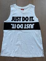 wit/zwarte Just Do It sport tanktop maat M NIKE, Maat 38/40 (M), Wit, Nike, Ophalen of Verzenden