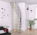 Saturne wenteltrap 60x120 - ruimtebesparend, goed als nieuw, Doe-het-zelf en Verbouw, Ladders en Trappen, Ophalen, Zo goed als nieuw