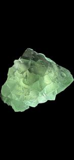 Groene Fluoriet Octaëder – Fujian, China, Ophalen of Verzenden, Mineraal