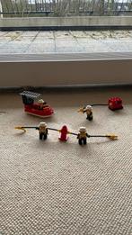 Brandweermannen met boot en blusmateriaal, Kinderen en Baby's, Speelgoed | Duplo en Lego, Ophalen of Verzenden, Zo goed als nieuw