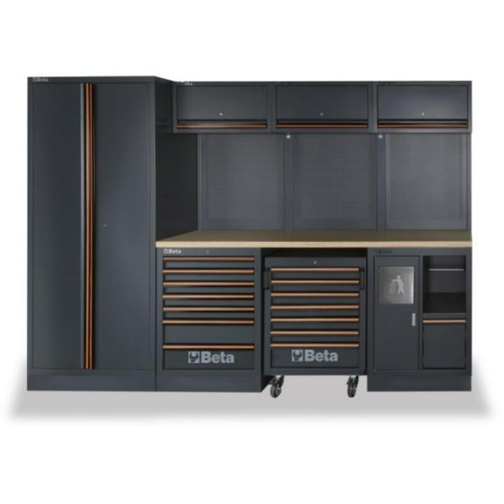 Beta C45PRO/W Werkplaatsinrichting | 268 stuks gereedschap, Doe-het-zelf en Verbouw, Gereedschap | Handgereedschap, Nieuw, Ophalen