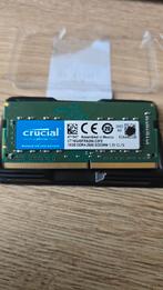 Crucial 16GB DDR4 SODIMM 2666, Computers en Software, RAM geheugen, DDR4, Ophalen of Verzenden, Zo goed als nieuw, Laptop