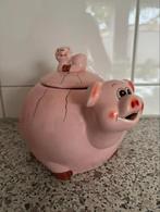 Vintage Varkens Theepot - Verzamelobject varken theepotje, Ophalen of Verzenden, Zo goed als nieuw, Boerderijdier, Beeldje of Figuurtje
