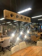 Showroomlamp met 5 lichtpunten - chefmeubel actie prijs!!!, Ophalen, Nieuw, Hout