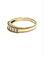 14k gouden ring met diamanten, Sieraden, Tassen en Uiterlijk, Ringen, Goud, 18 tot 19, Goud, Met edelsteen