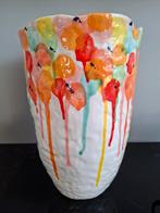 Kleurrijke vaas met ballonnen - 32 cm, Ophalen