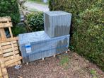Gratis tegels 50c50x4, klinkers en opsluitbanden, Tuin en Terras, Ophalen, Nieuw, 10 m² of meer, Beton