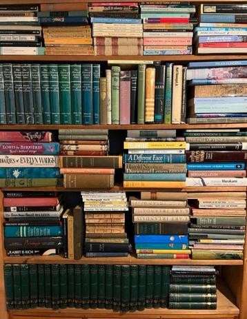 +/- 350 Engelse boeken 1st editions Folio Society classics beschikbaar voor biedingen